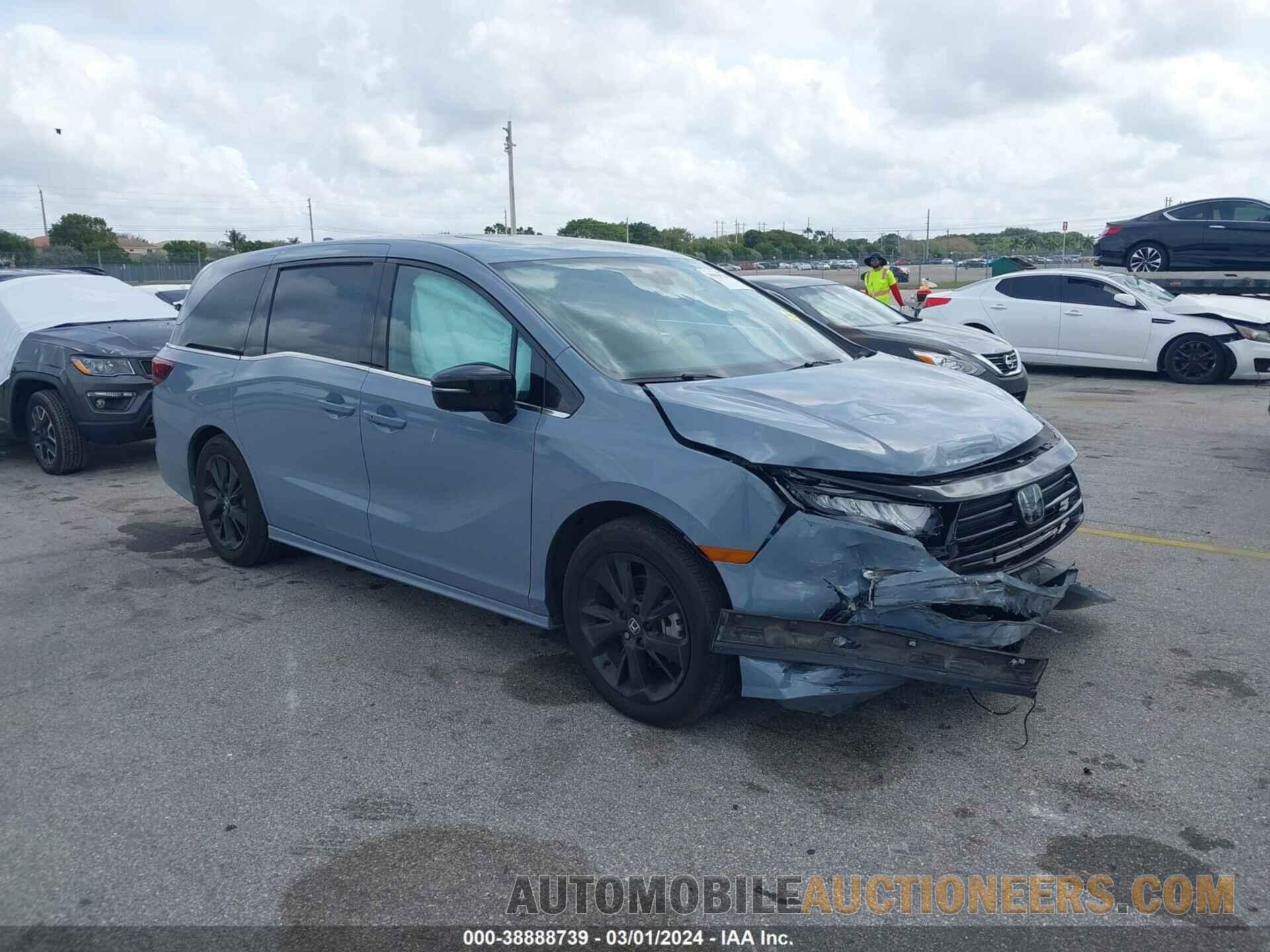 5FNRL6H77PB058928 HONDA ODYSSEY 2023