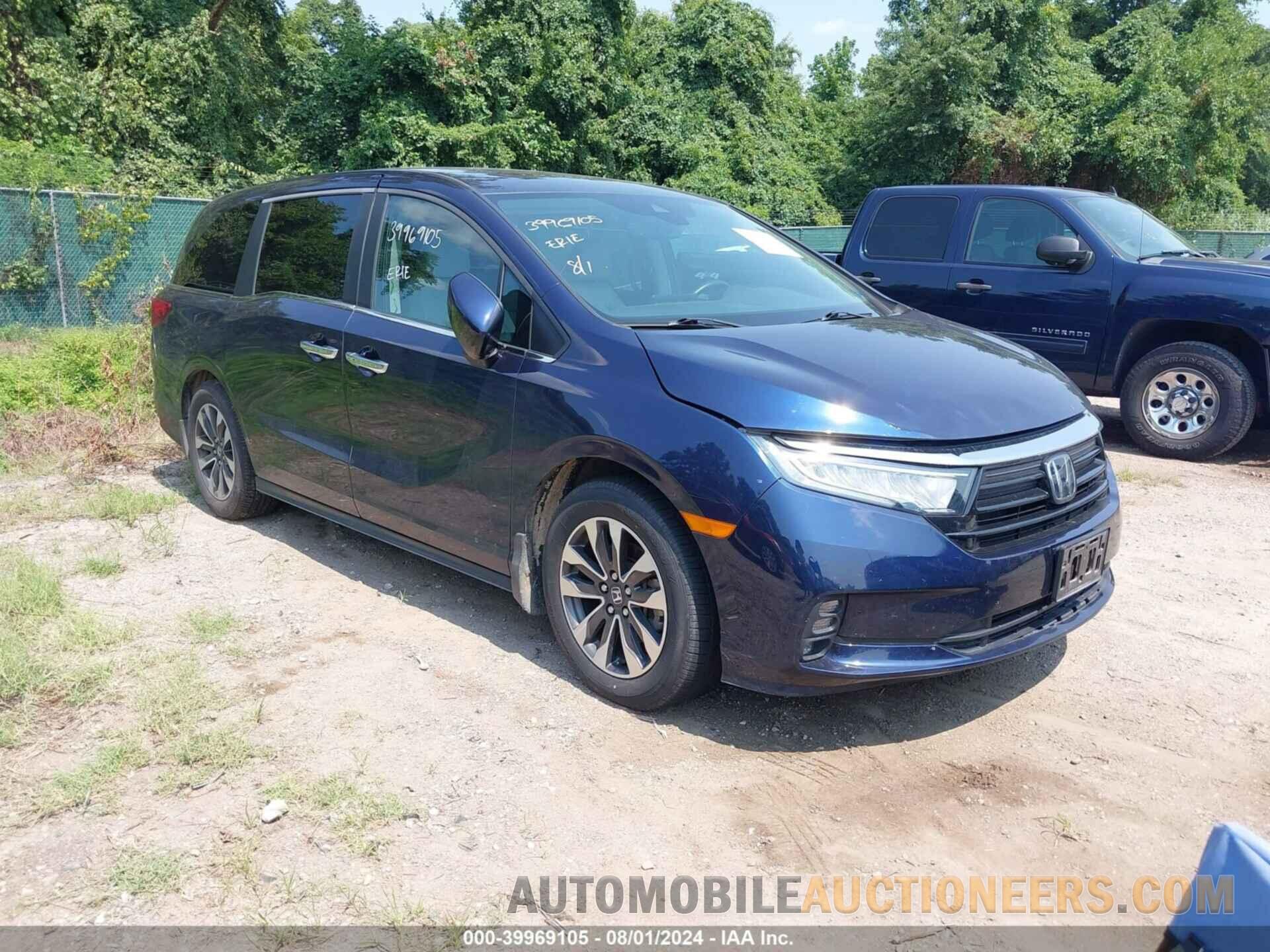 5FNRL6H79MB013257 HONDA ODYSSEY 2021