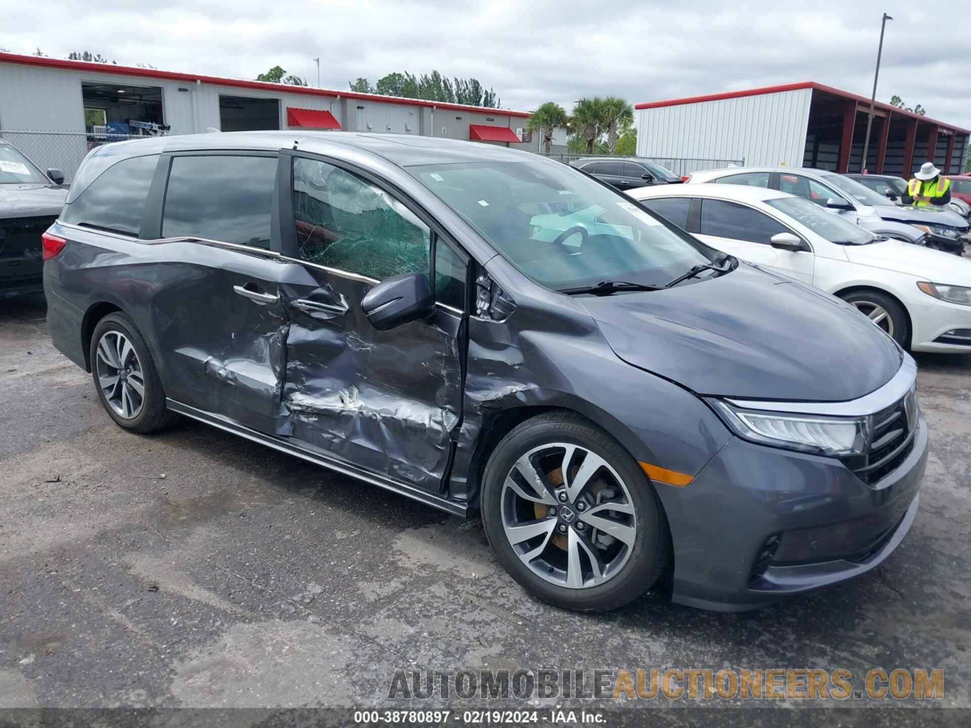 5FNRL6H80NB043824 HONDA ODYSSEY 2022