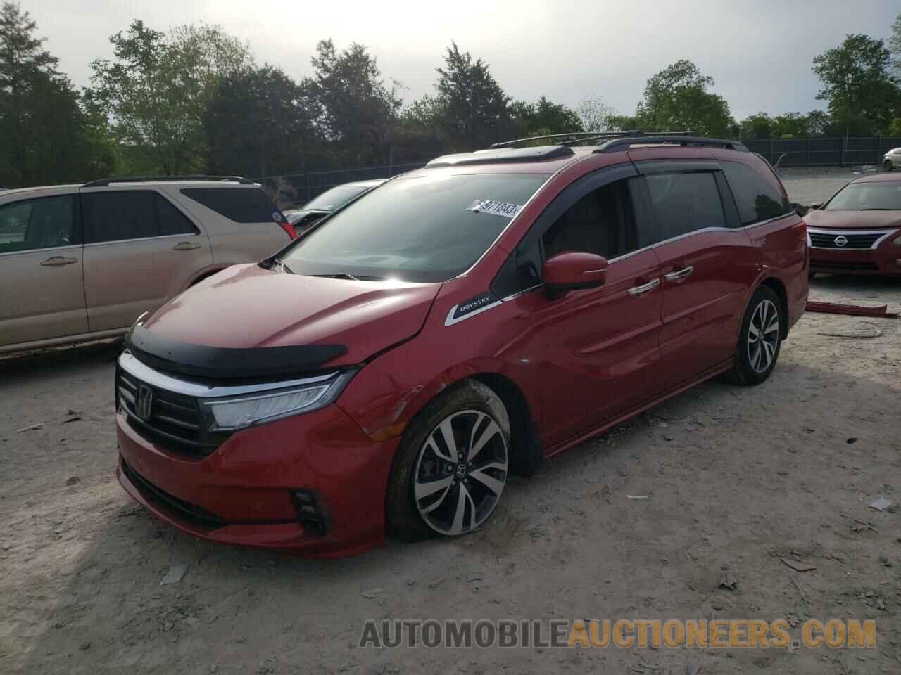 5FNRL6H80NB057545 HONDA ODYSSEY 2022