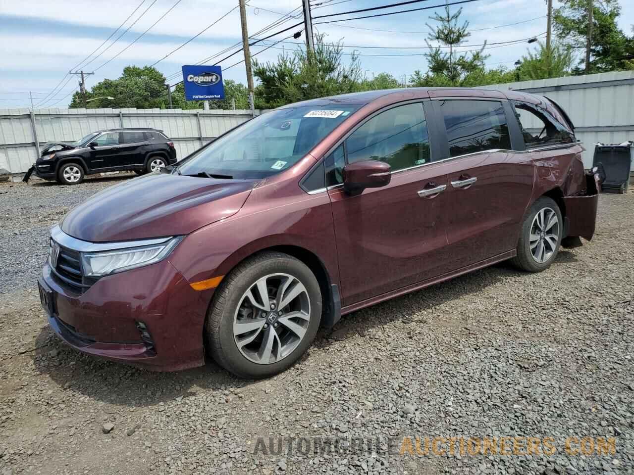 5FNRL6H82MB014629 HONDA ODYSSEY 2021