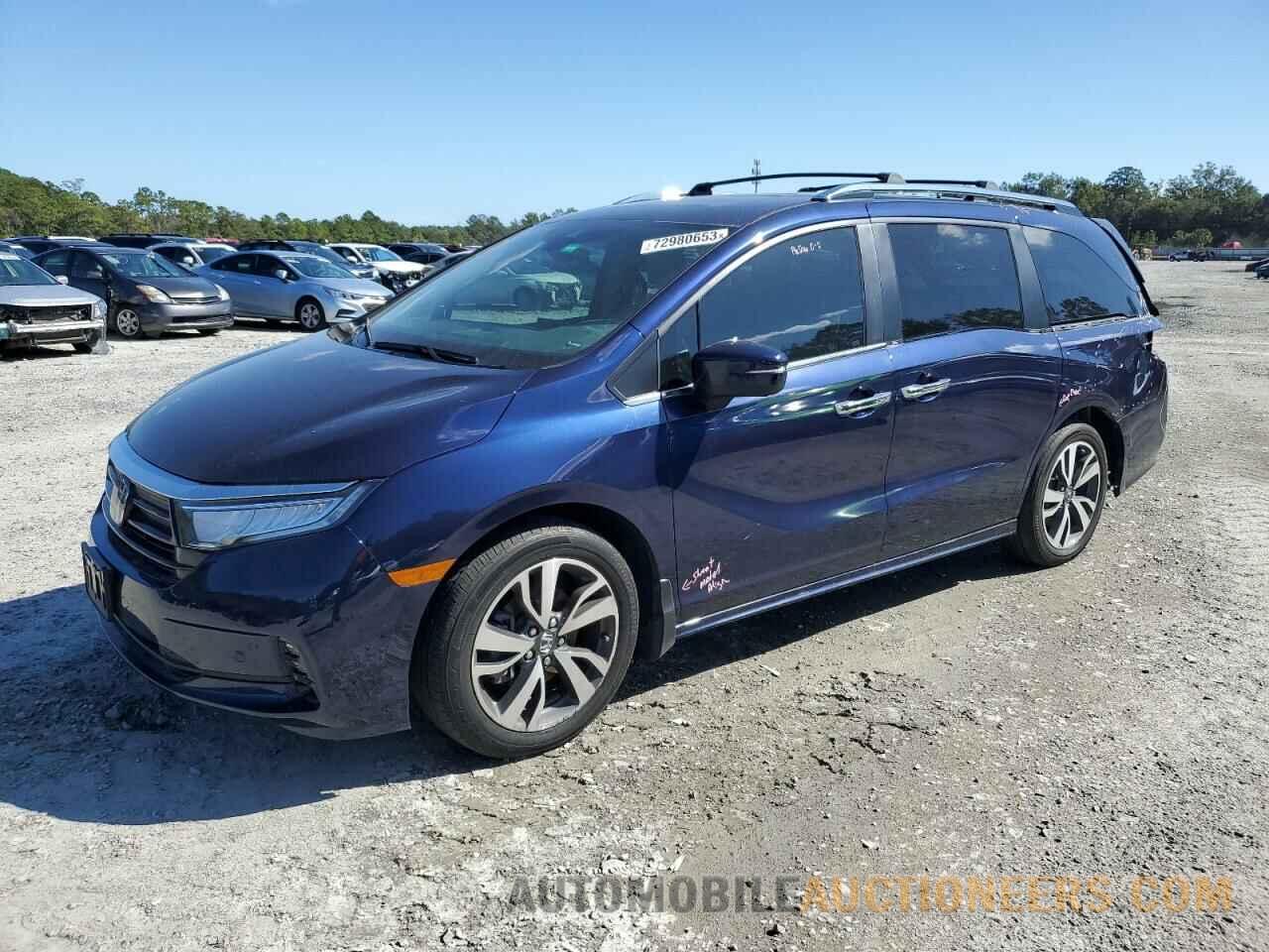 5FNRL6H85NB054804 HONDA ODYSSEY 2022