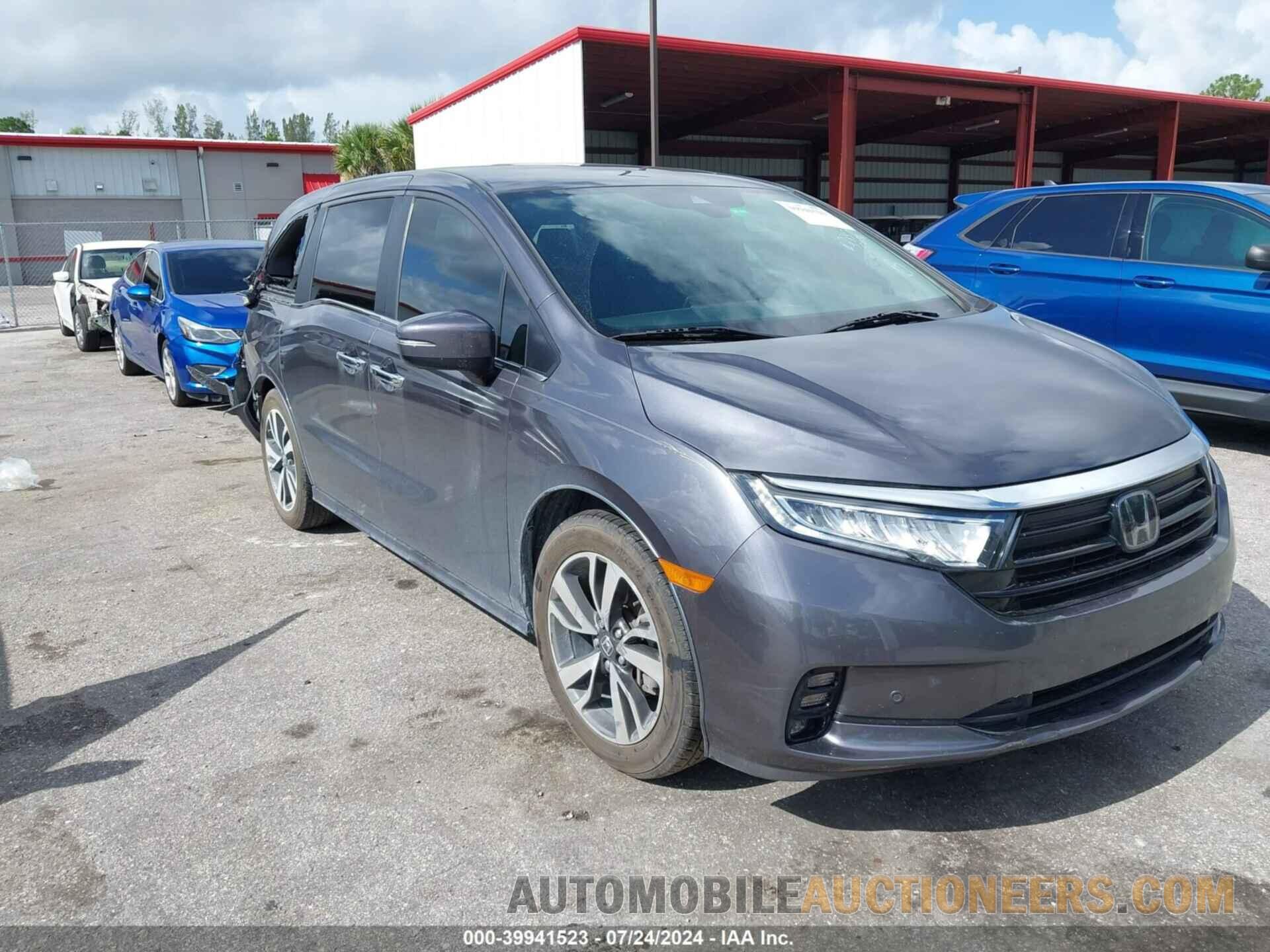 5FNRL6H86NB015476 HONDA ODYSSEY 2022