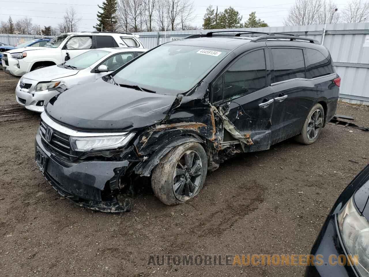 5FNRL6H86NB500698 HONDA ODYSSEY 2022