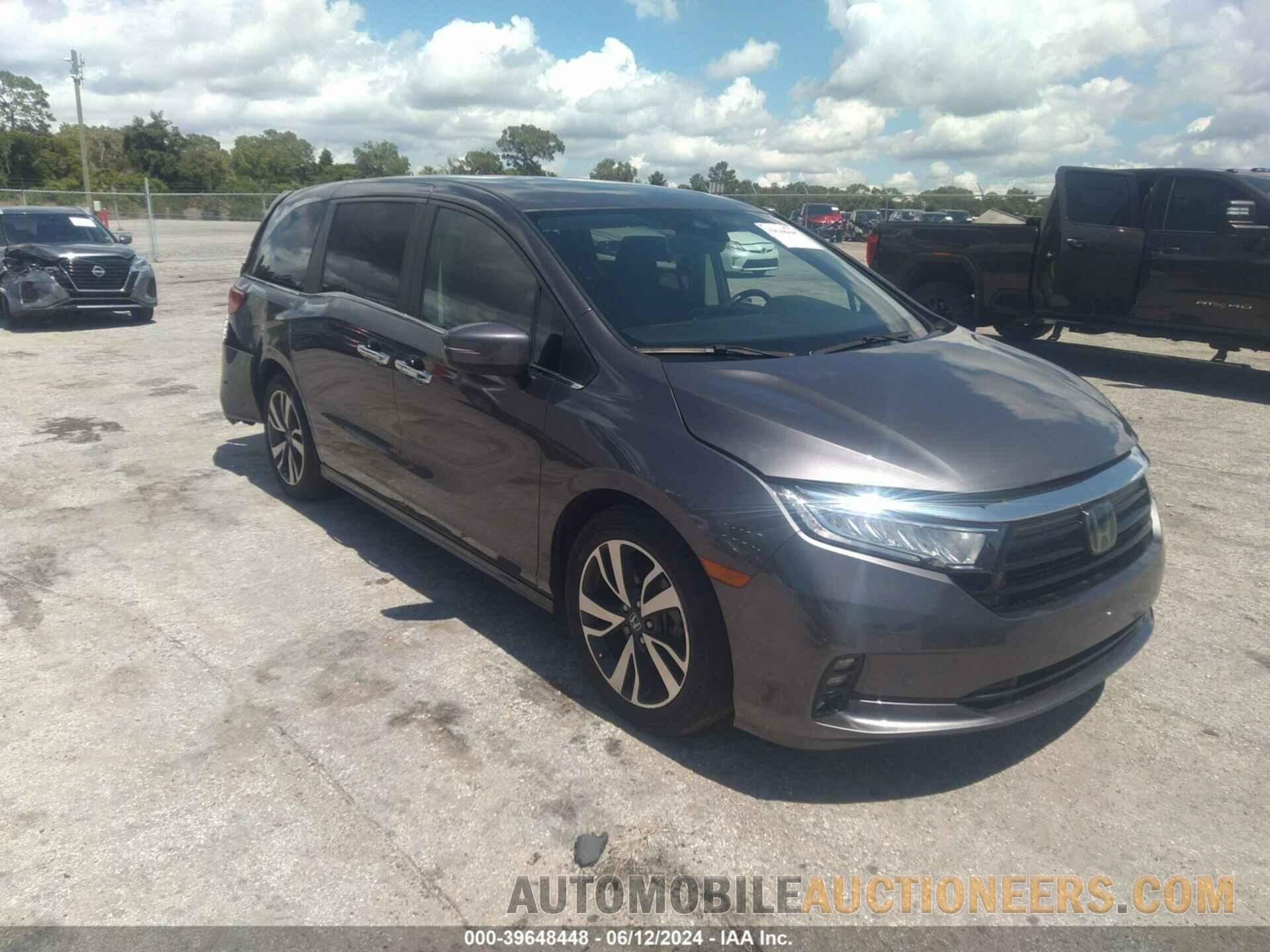 5FNRL6H89NB016380 HONDA ODYSSEY 2022