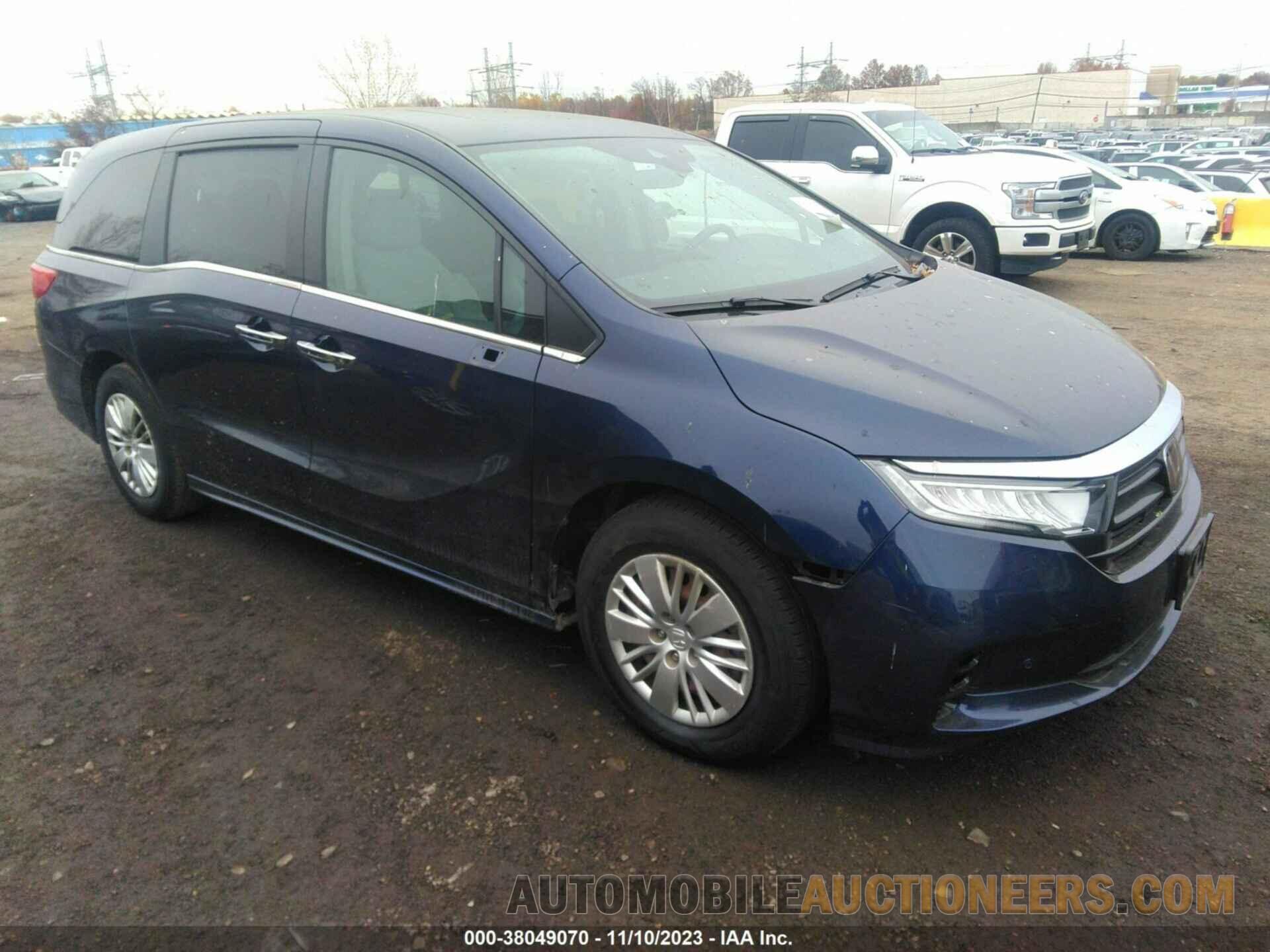 5FNRL6H89NB037780 HONDA ODYSSEY 2022