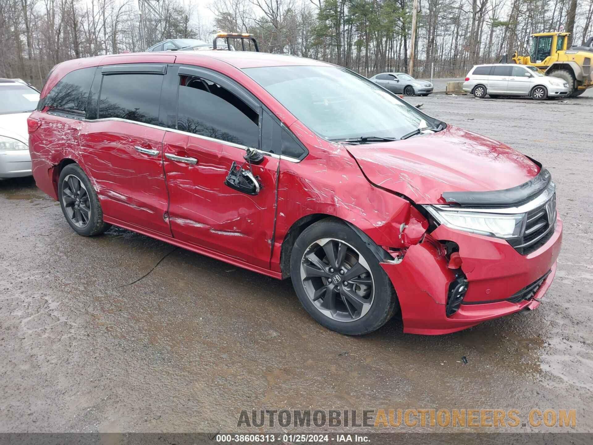 5FNRL6H93NB017212 HONDA ODYSSEY 2022