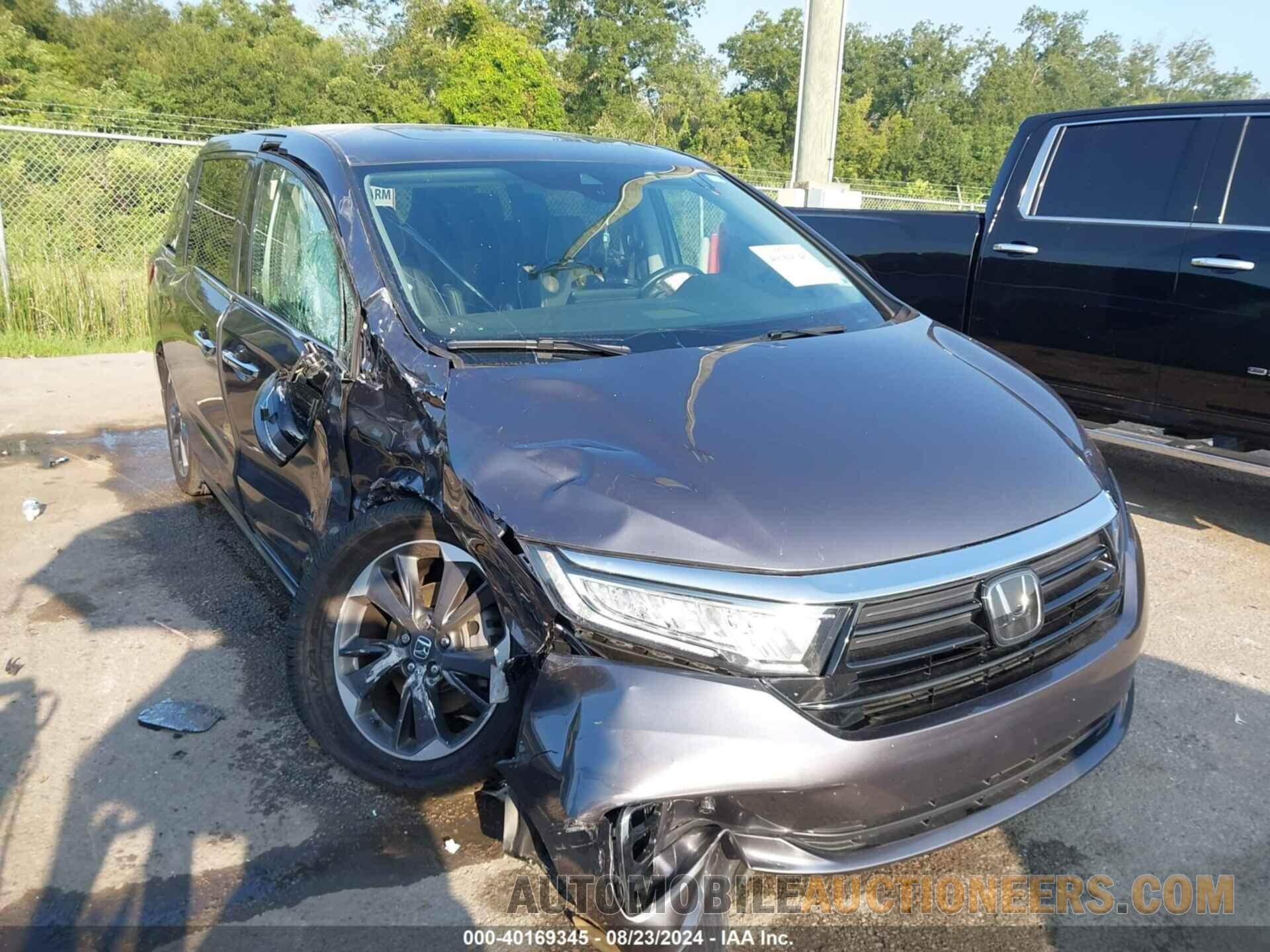 5FNRL6H96NB054996 HONDA ODYSSEY 2022