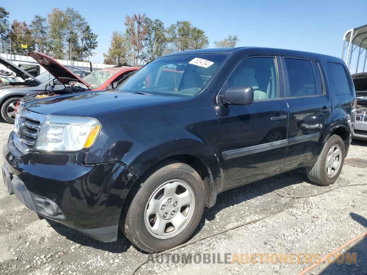 5FNYF3H21DB032147 HONDA PILOT 2013