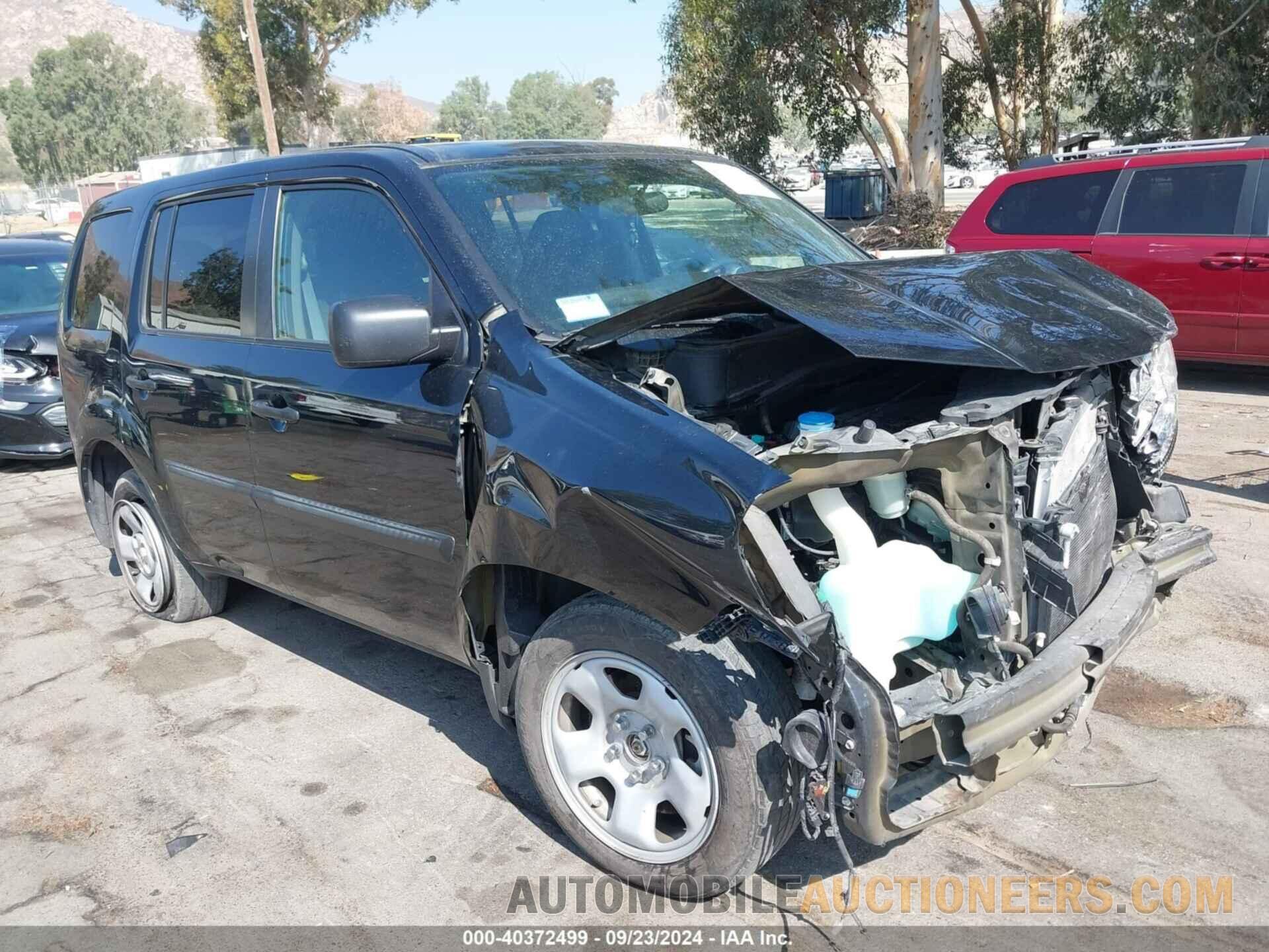 5FNYF3H22FB032015 HONDA PILOT 2015