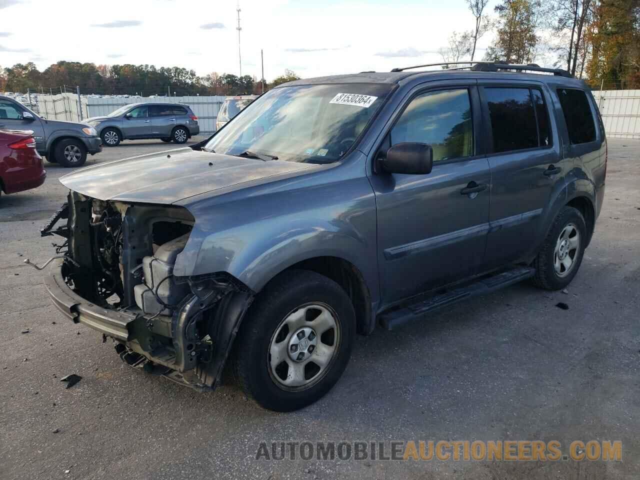 5FNYF3H23DB006505 HONDA PILOT 2013