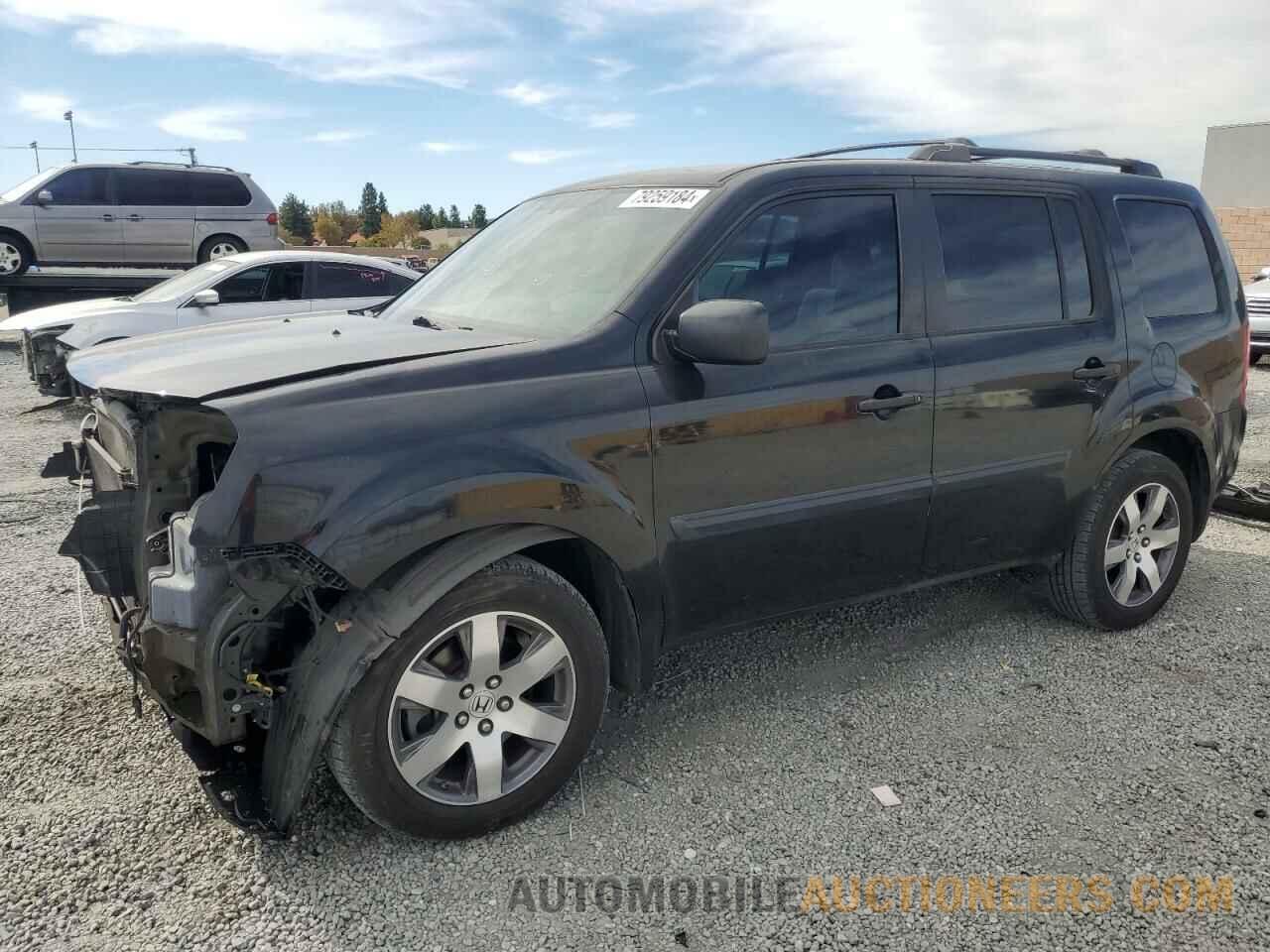 5FNYF3H23EB027503 HONDA PILOT 2014