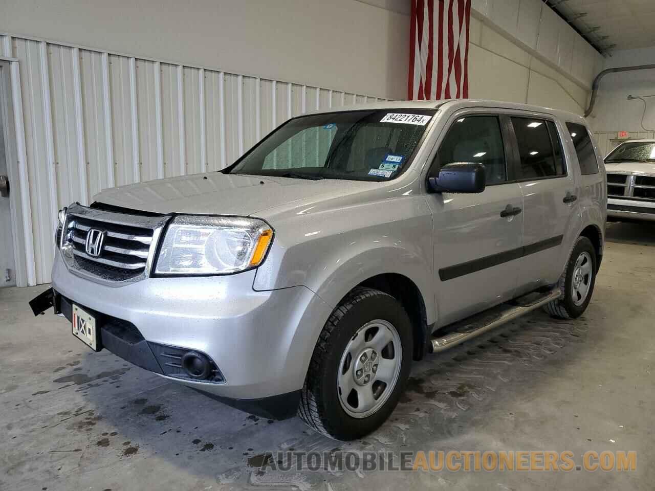 5FNYF3H25CB026964 HONDA PILOT 2012