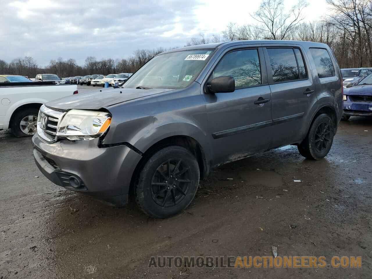 5FNYF3H25EB008631 HONDA PILOT 2014