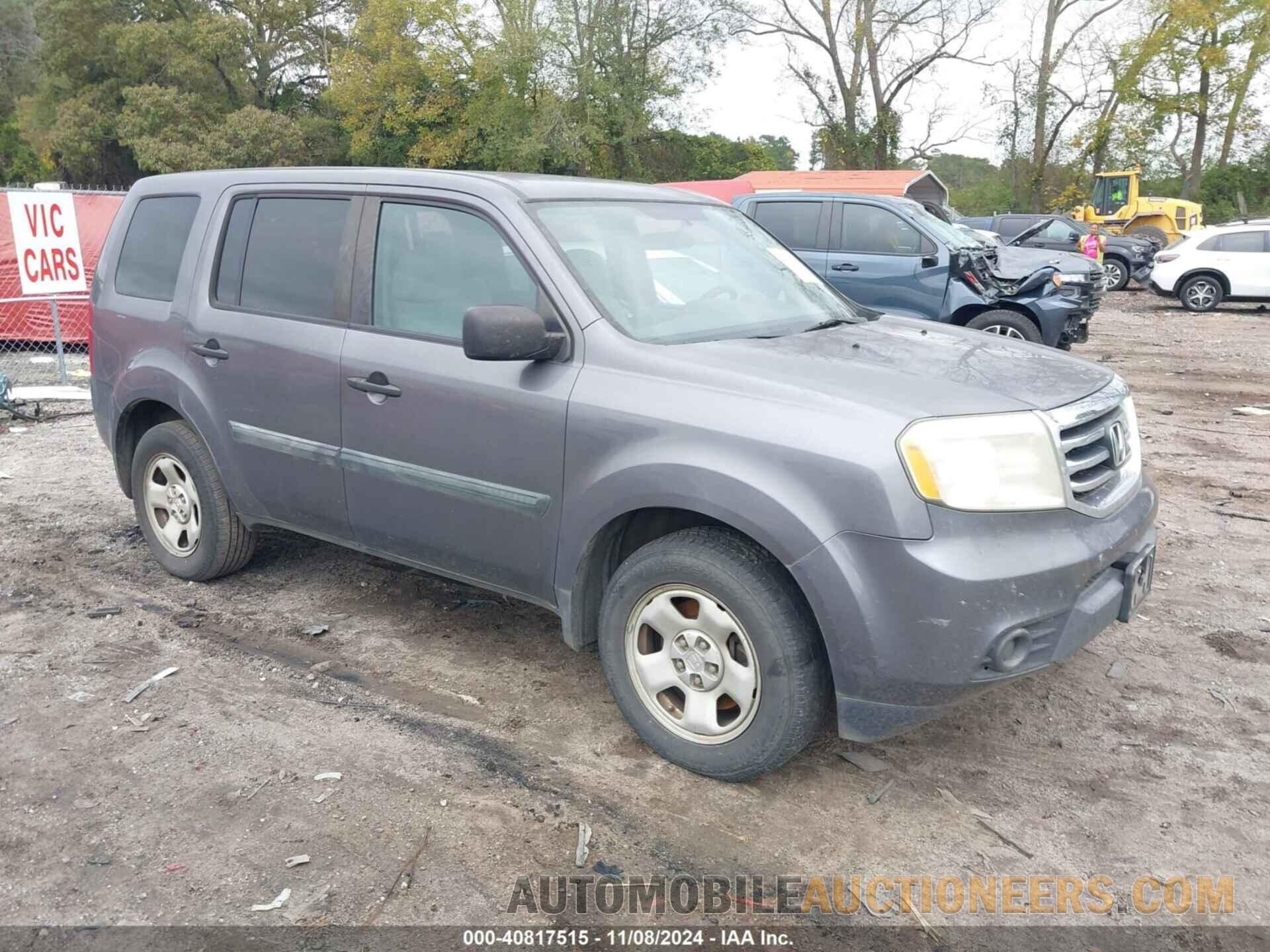 5FNYF3H26FB021650 HONDA PILOT 2015