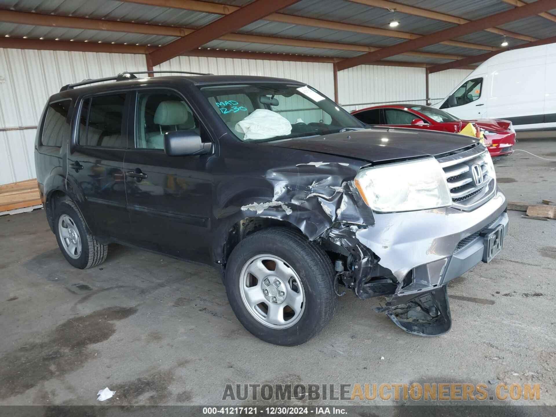 5FNYF3H27FB025478 HONDA PILOT 2015