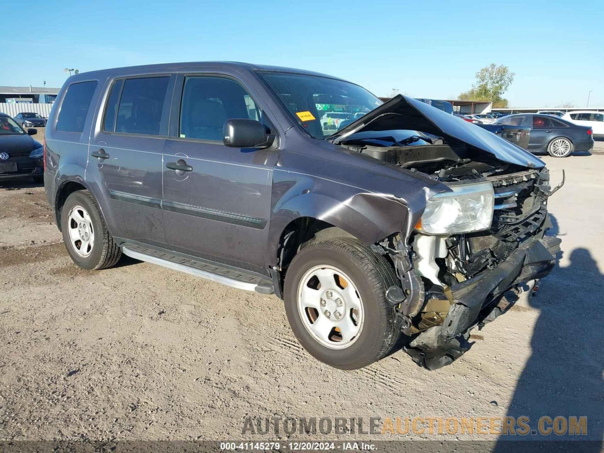 5FNYF3H27FB031457 HONDA PILOT 2015