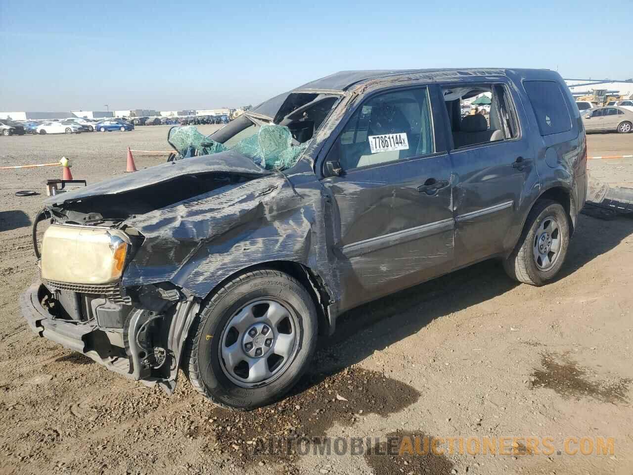 5FNYF3H28BB010479 HONDA PILOT 2011