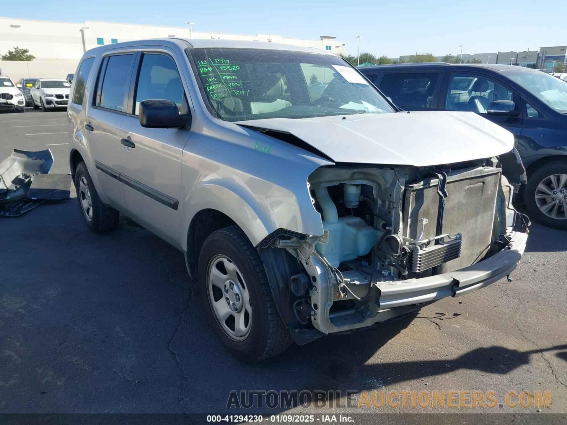 5FNYF3H28BB025144 HONDA PILOT 2011