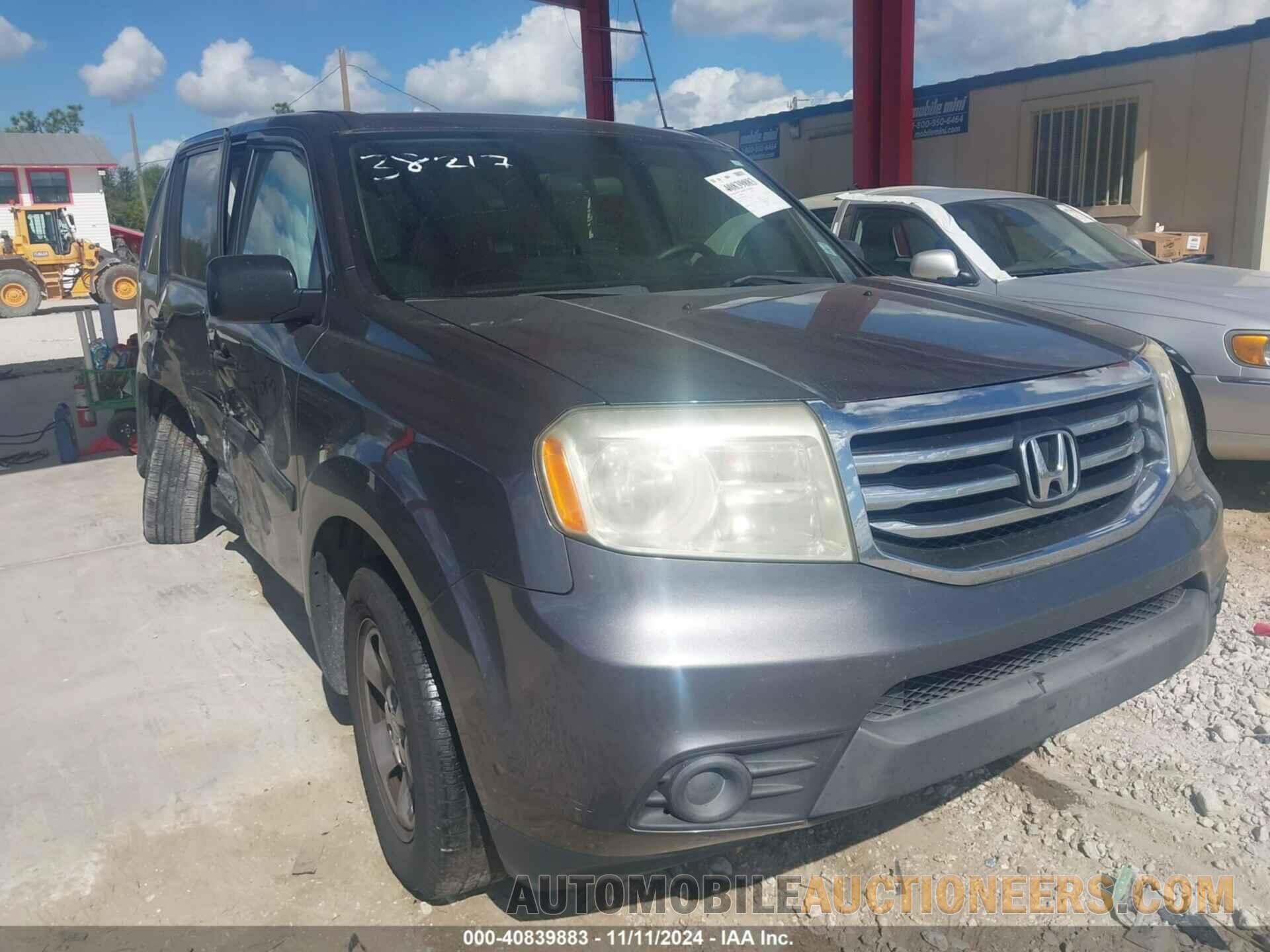 5FNYF3H28FB034030 HONDA PILOT 2015