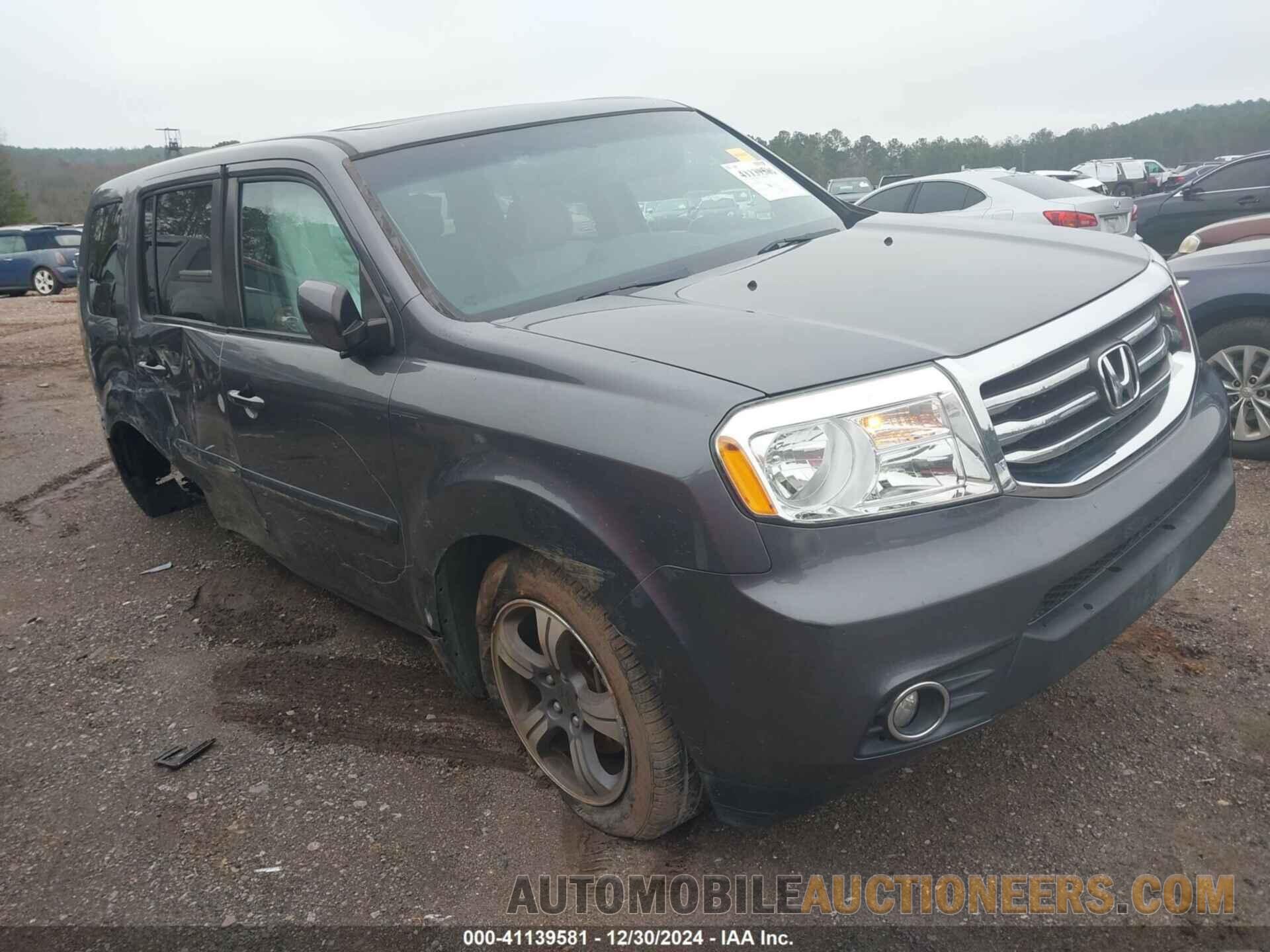 5FNYF3H32FB034596 HONDA PILOT 2015