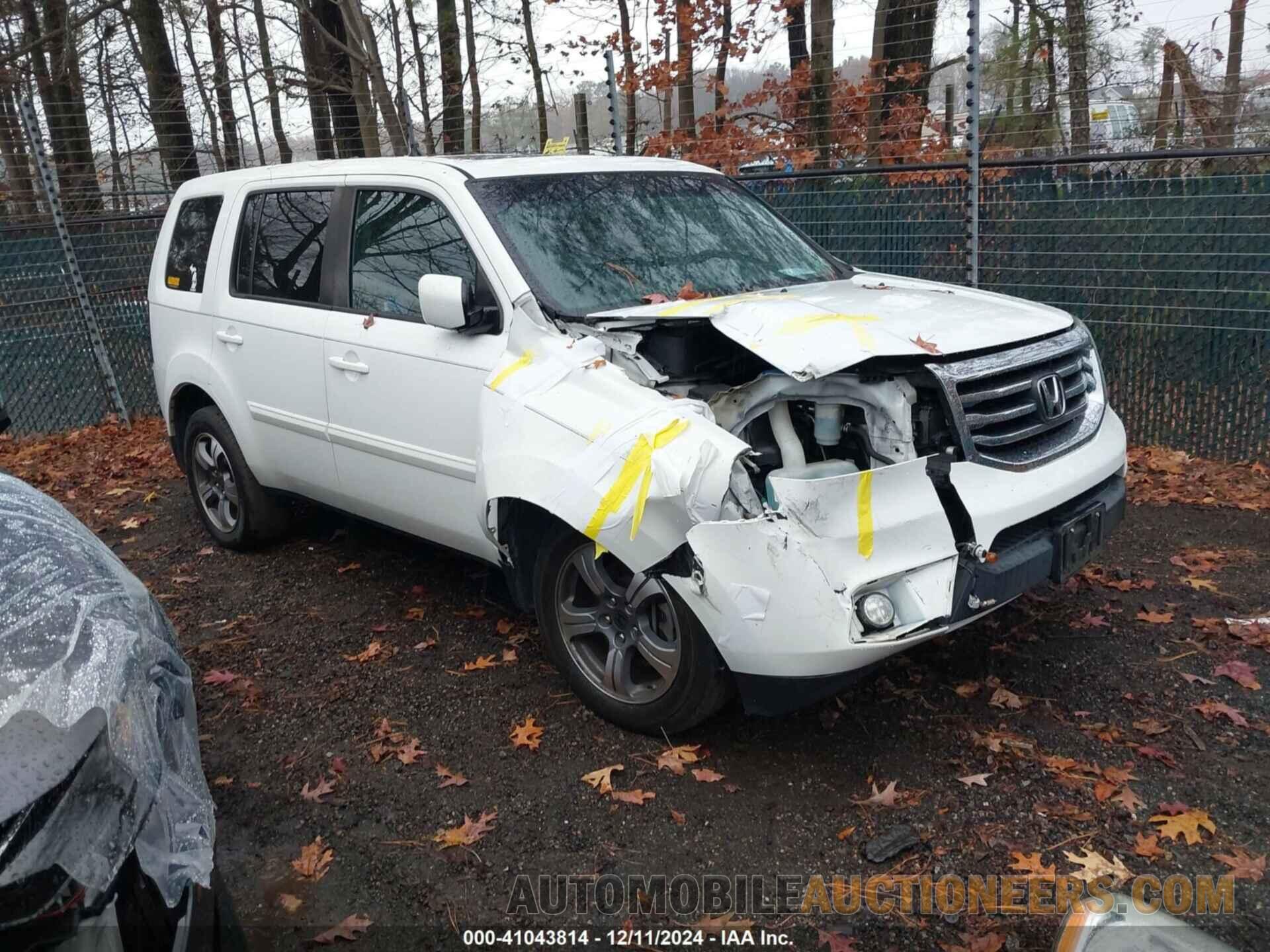 5FNYF3H34FB014107 HONDA PILOT 2015