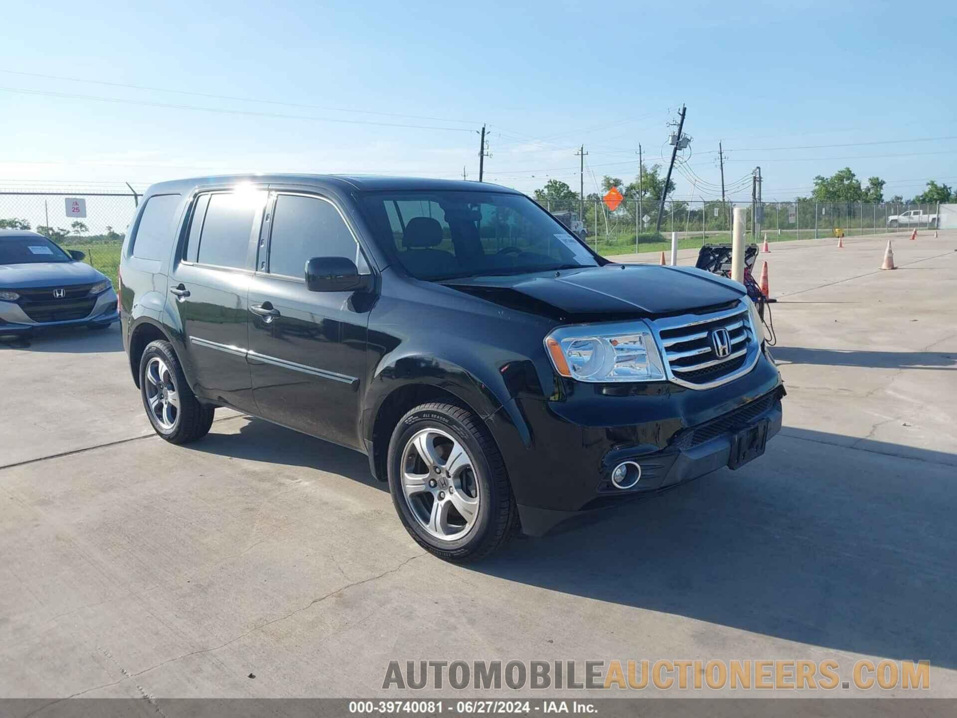 5FNYF3H36FB035170 HONDA PILOT 2015