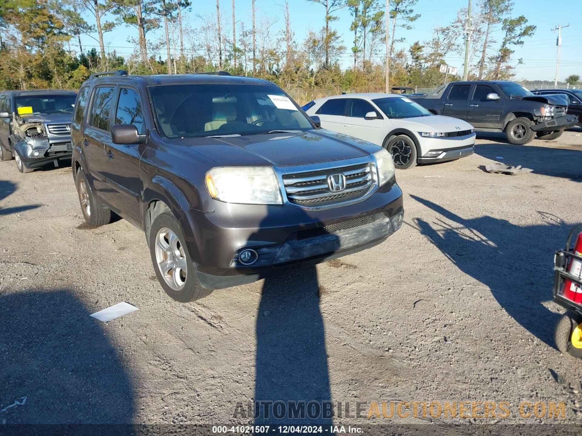 5FNYF3H42DB006884 HONDA PILOT 2013