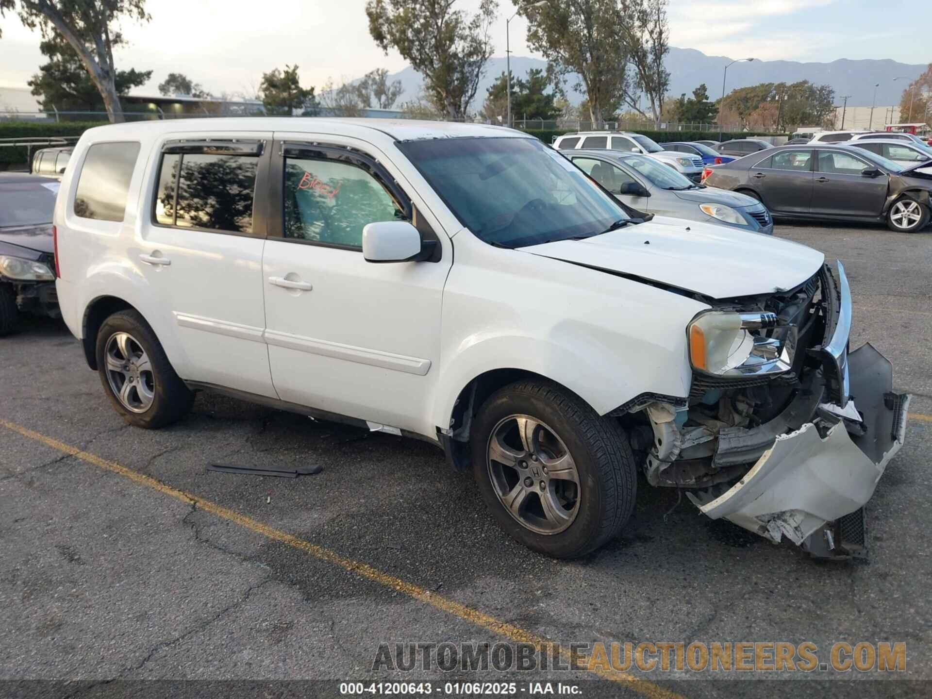 5FNYF3H42EB022746 HONDA PILOT 2014