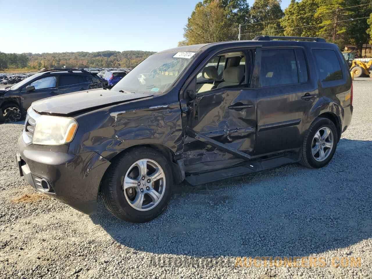 5FNYF3H43CB004849 HONDA PILOT 2012