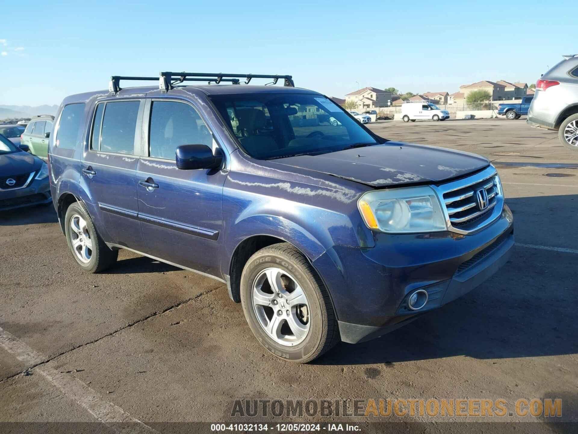 5FNYF3H43DB015433 HONDA PILOT 2013