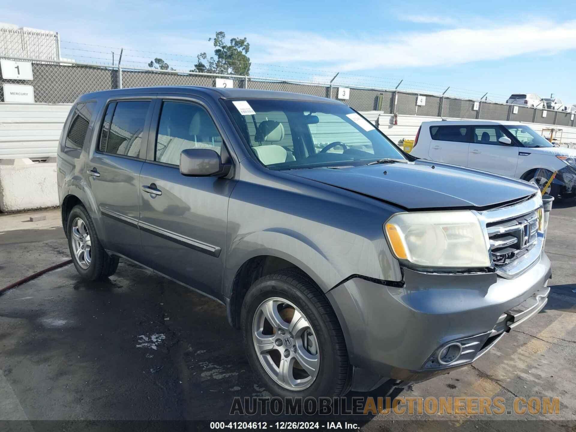 5FNYF3H44CB016685 HONDA PILOT 2012