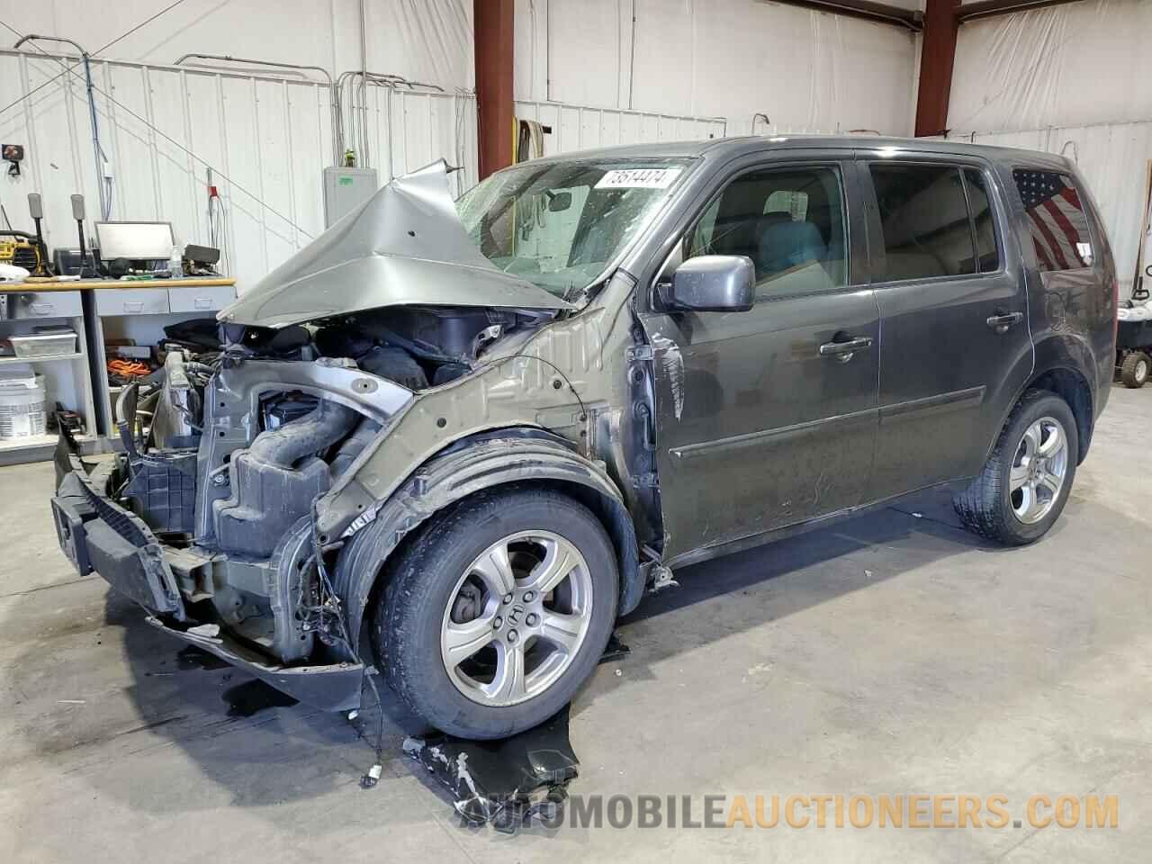 5FNYF3H44DB020981 HONDA PILOT 2013