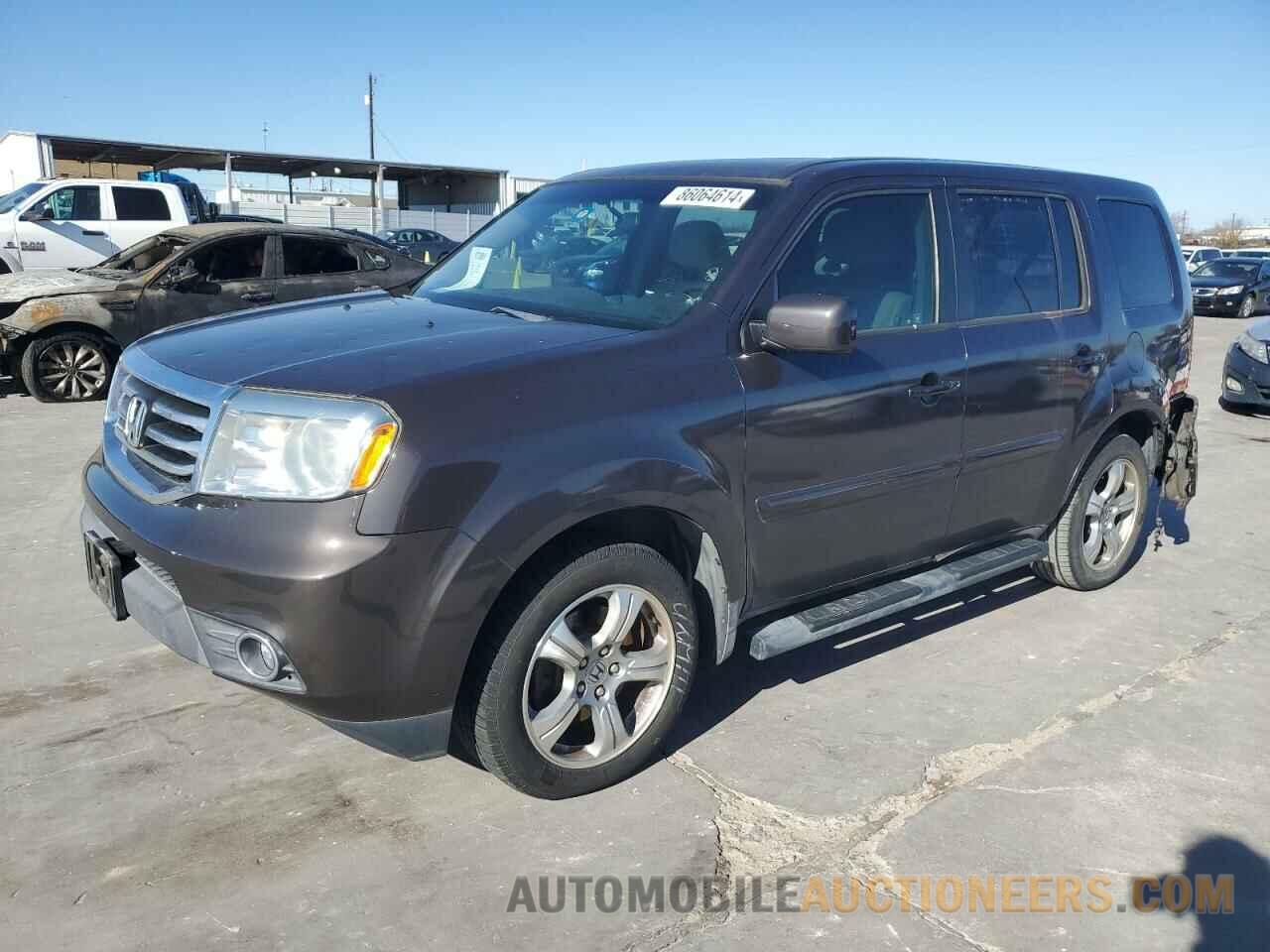 5FNYF3H45CB023077 HONDA PILOT 2012