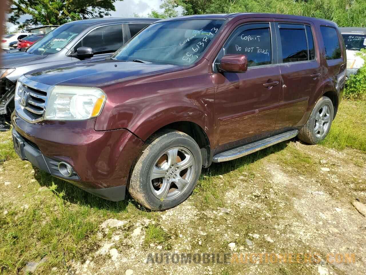 5FNYF3H45DB017717 HONDA PILOT 2013