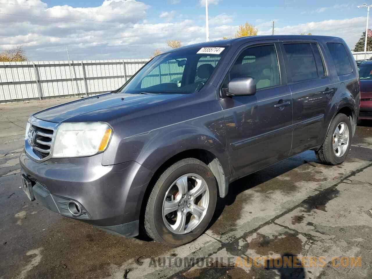 5FNYF3H46FB021178 HONDA PILOT 2015