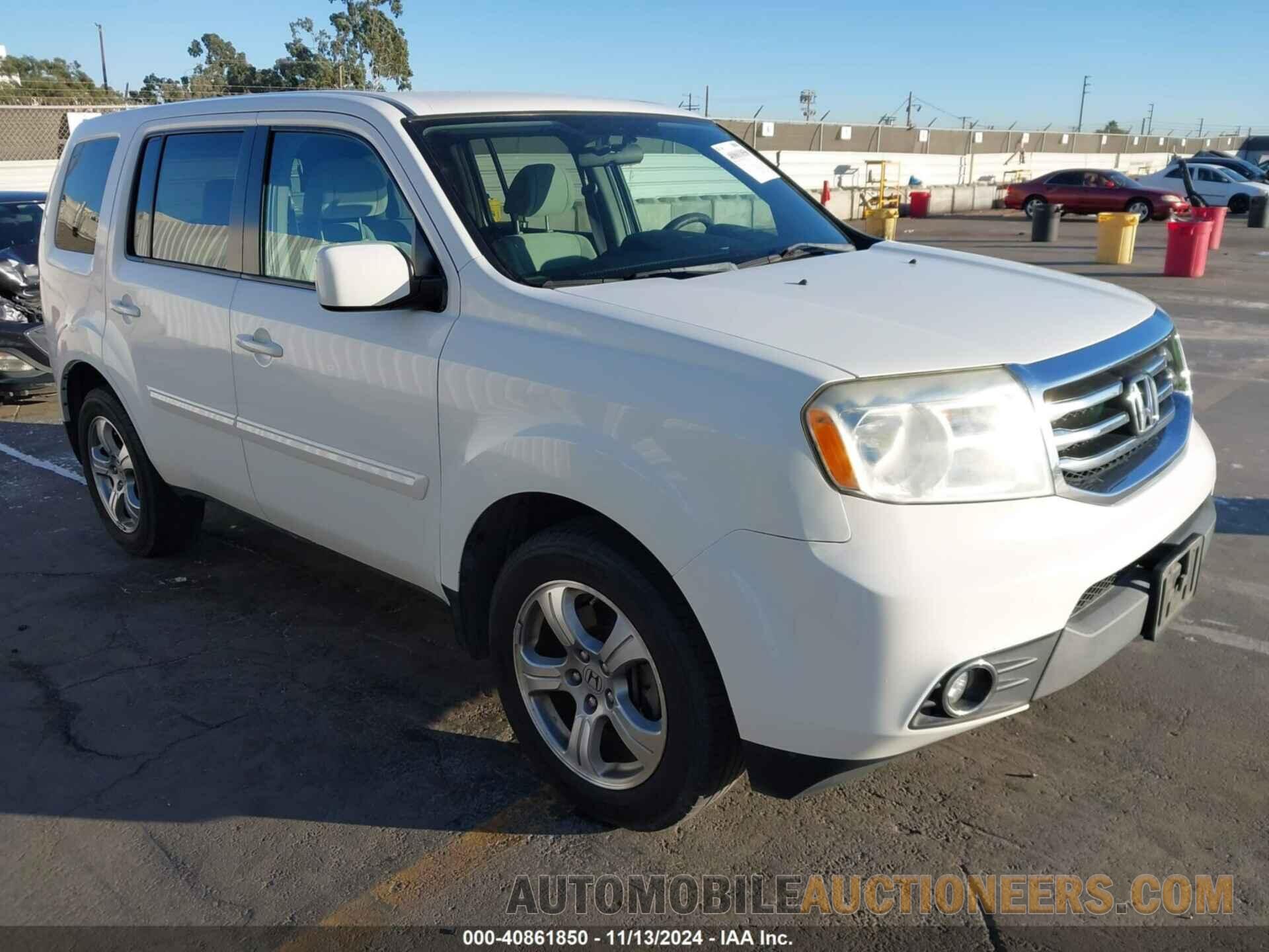 5FNYF3H48EB022735 HONDA PILOT 2014