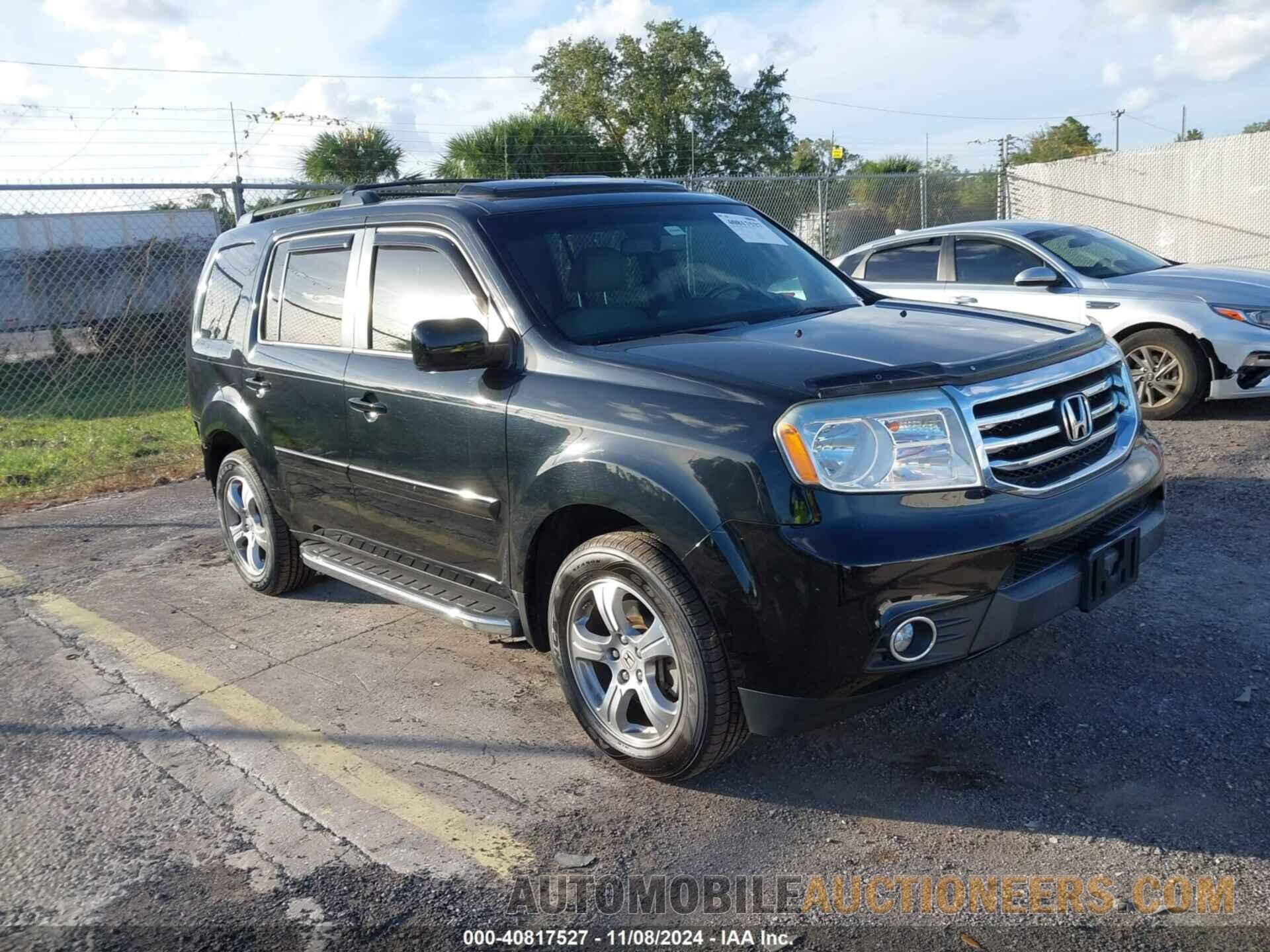 5FNYF3H50DB044252 HONDA PILOT 2013