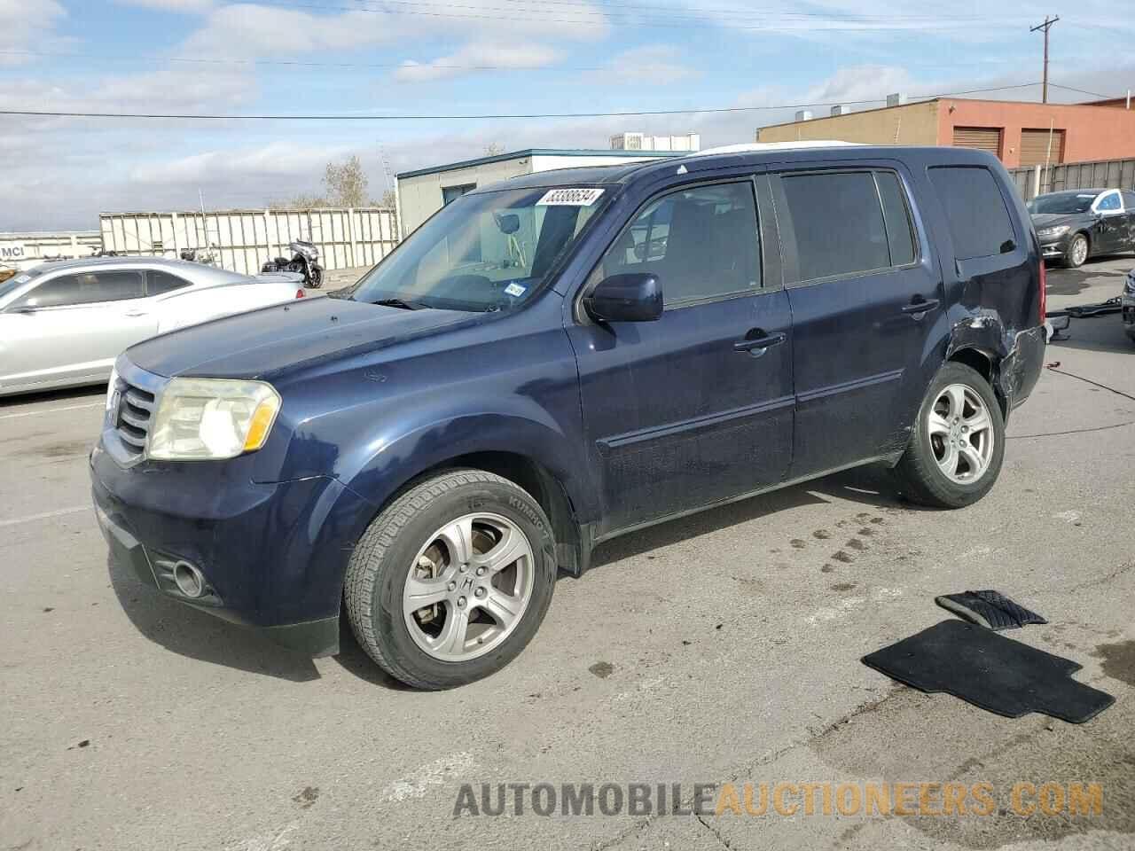 5FNYF3H52DB016548 HONDA PILOT 2013