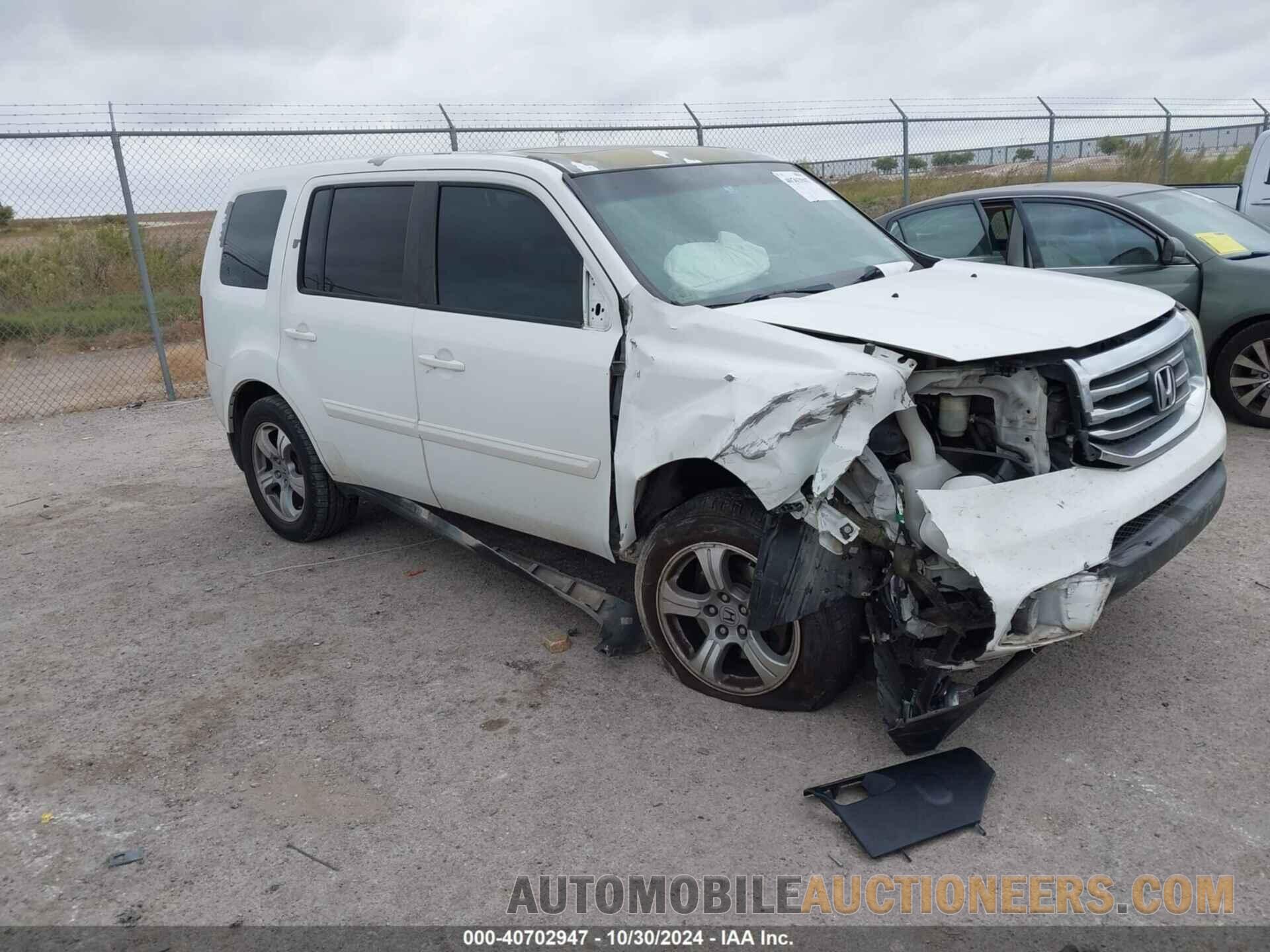 5FNYF3H52EB021444 HONDA PILOT 2014