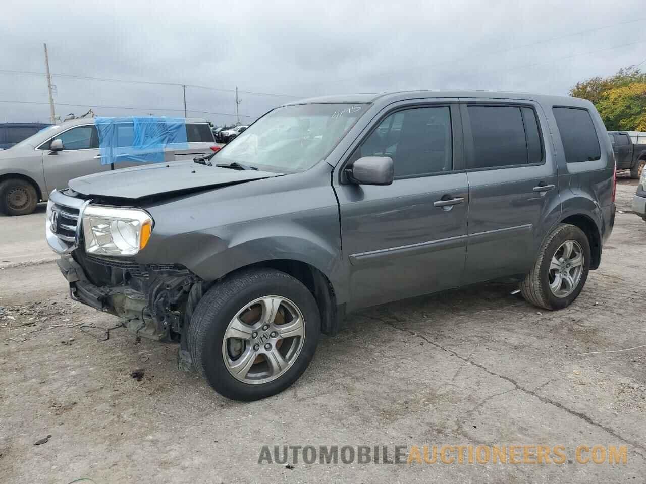 5FNYF3H53CB004195 HONDA PILOT 2012