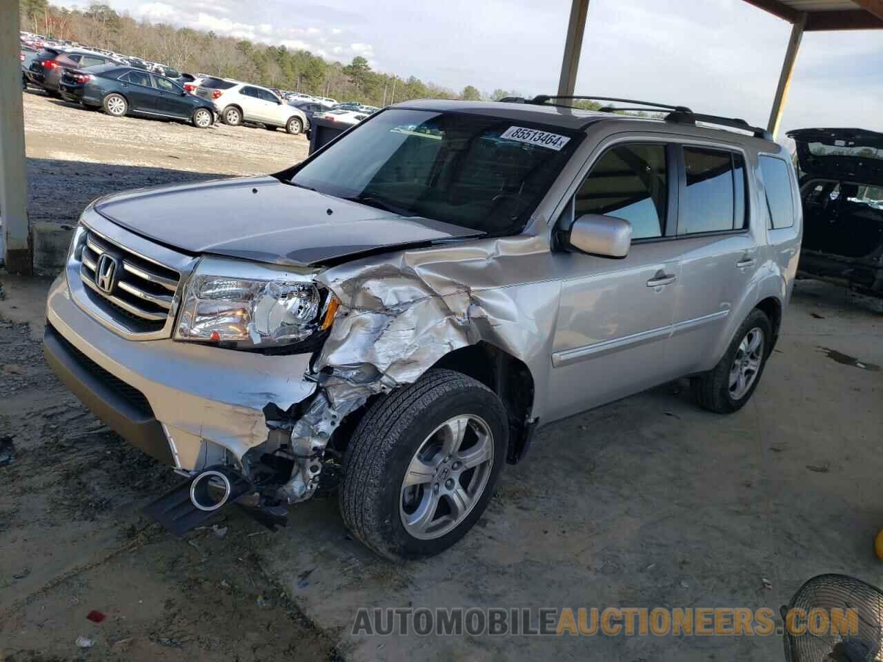 5FNYF3H53CB027301 HONDA PILOT 2012