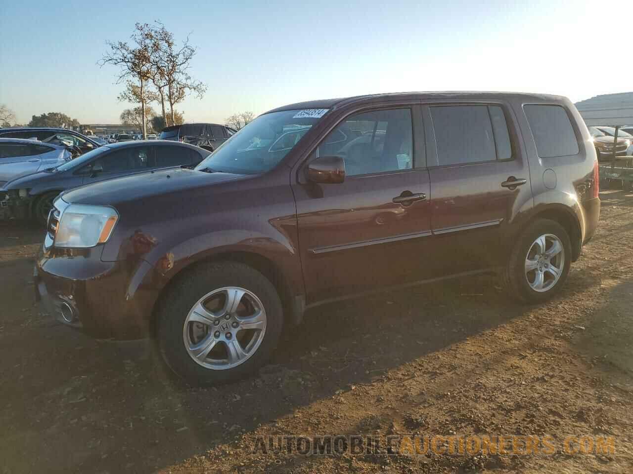 5FNYF3H53EB024806 HONDA PILOT 2014