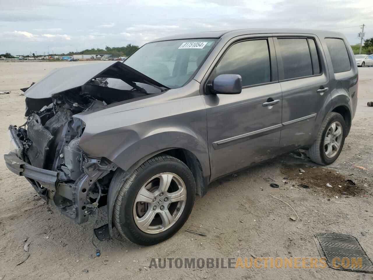 5FNYF3H53FB019560 HONDA PILOT 2015