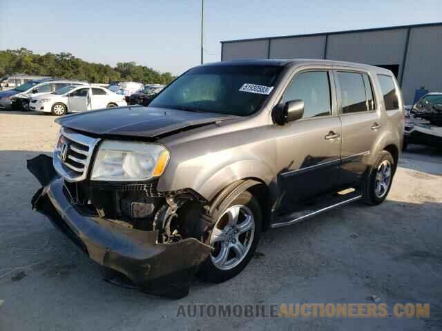 5FNYF3H54CB032314 HONDA PILOT 2012