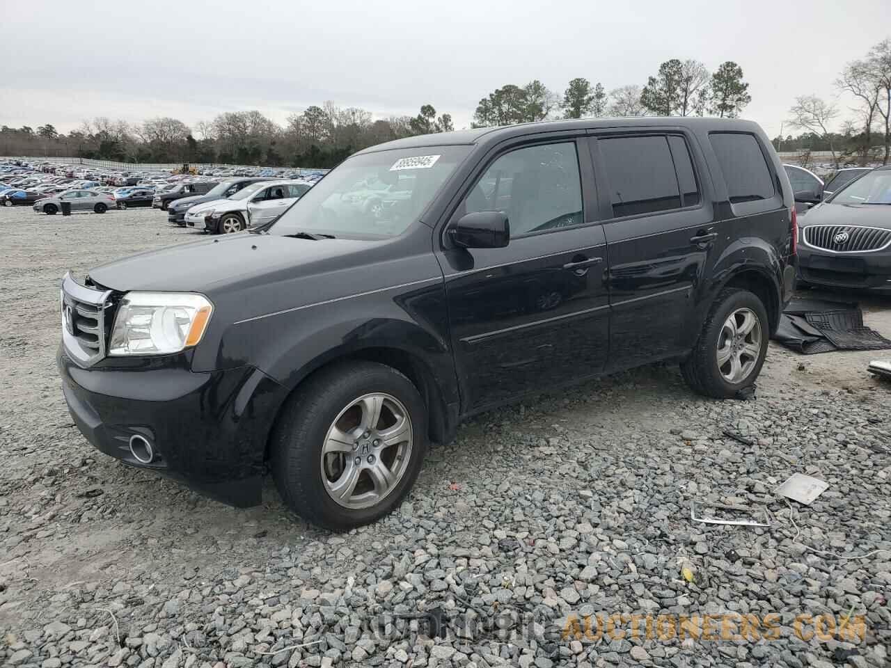 5FNYF3H54CB033723 HONDA PILOT 2012