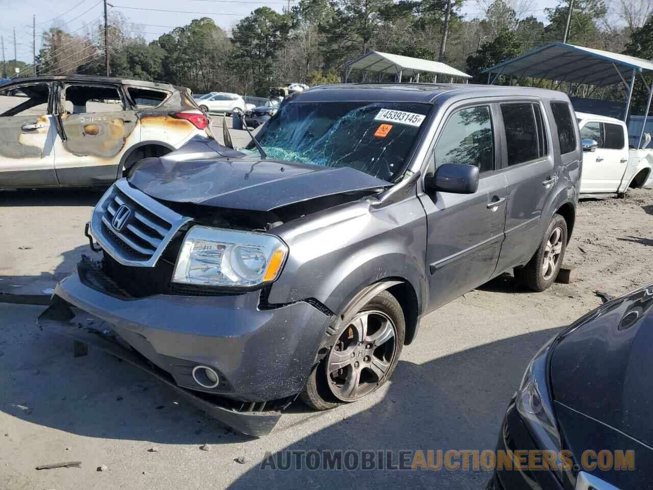 5FNYF3H54FB006252 HONDA PILOT 2015