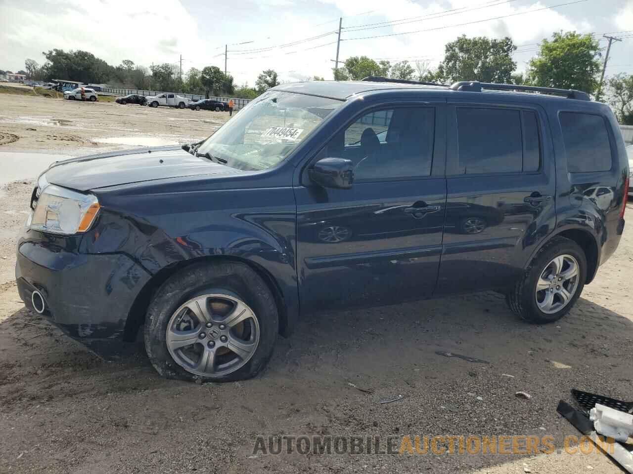 5FNYF3H55CB036307 HONDA PILOT 2012