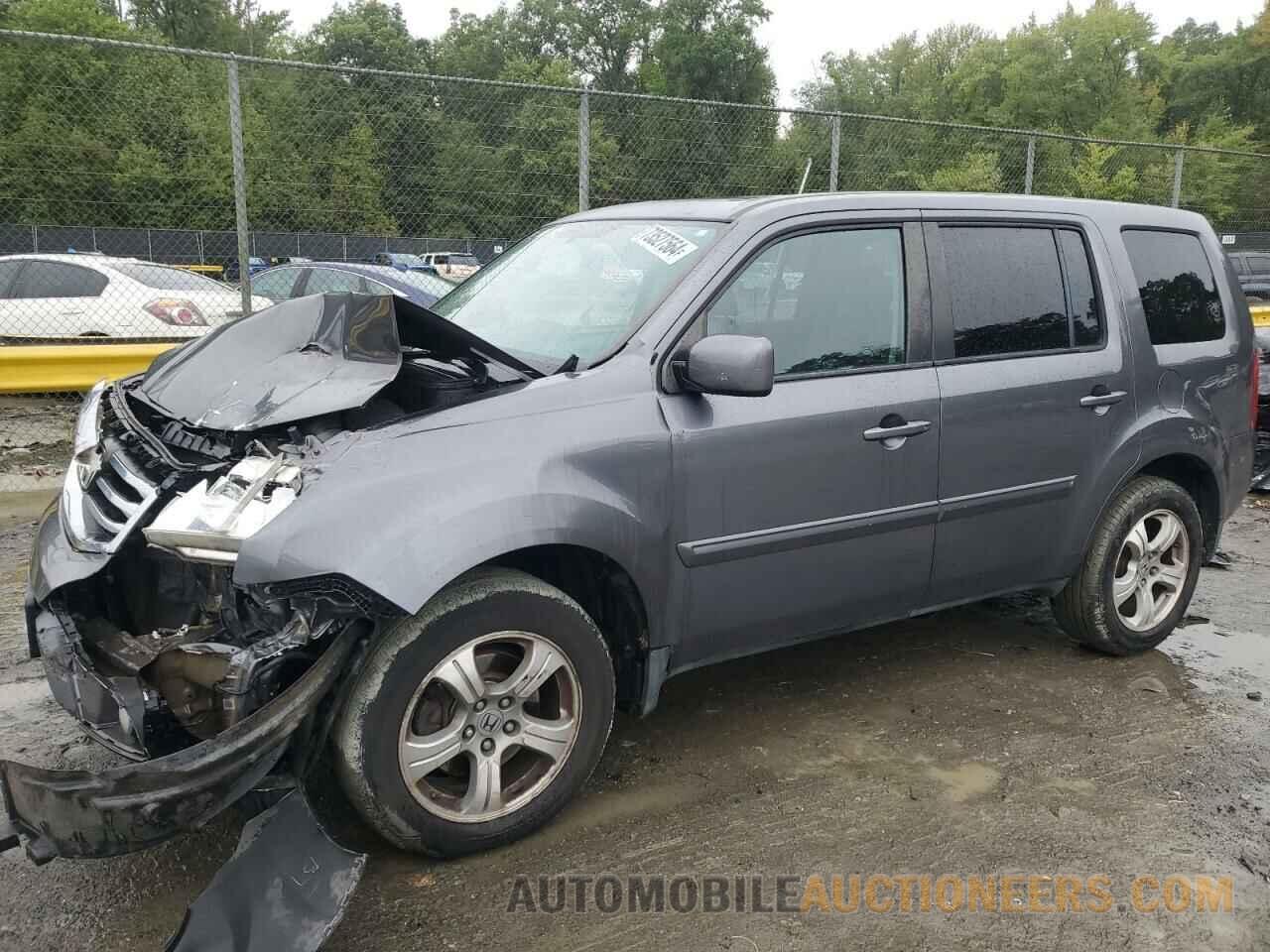 5FNYF3H55EB025410 HONDA PILOT 2014