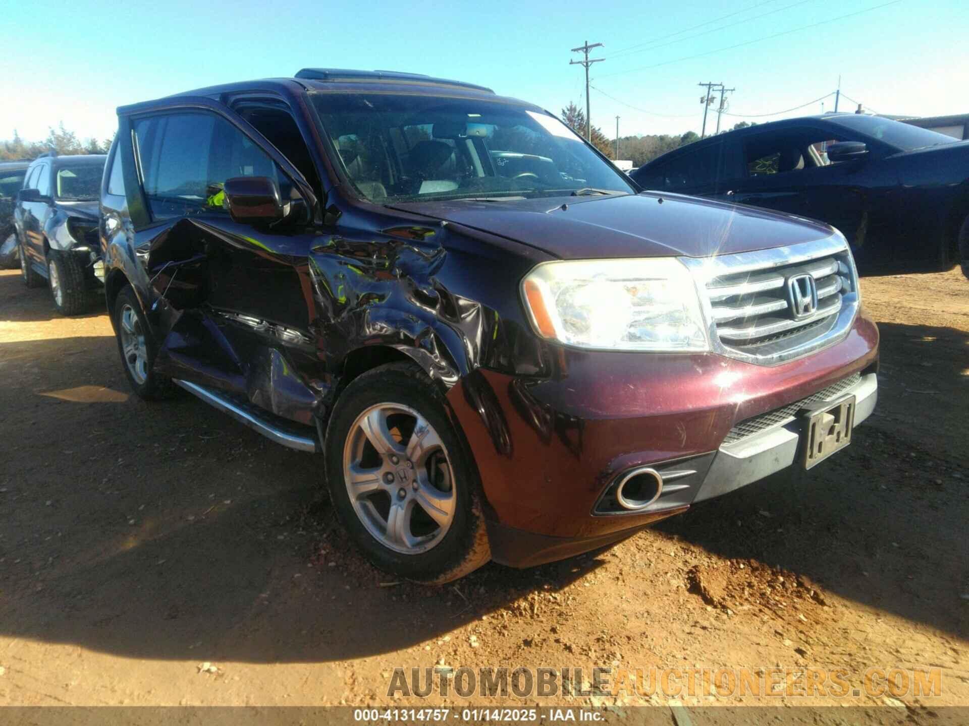 5FNYF3H55FB011234 HONDA PILOT 2015